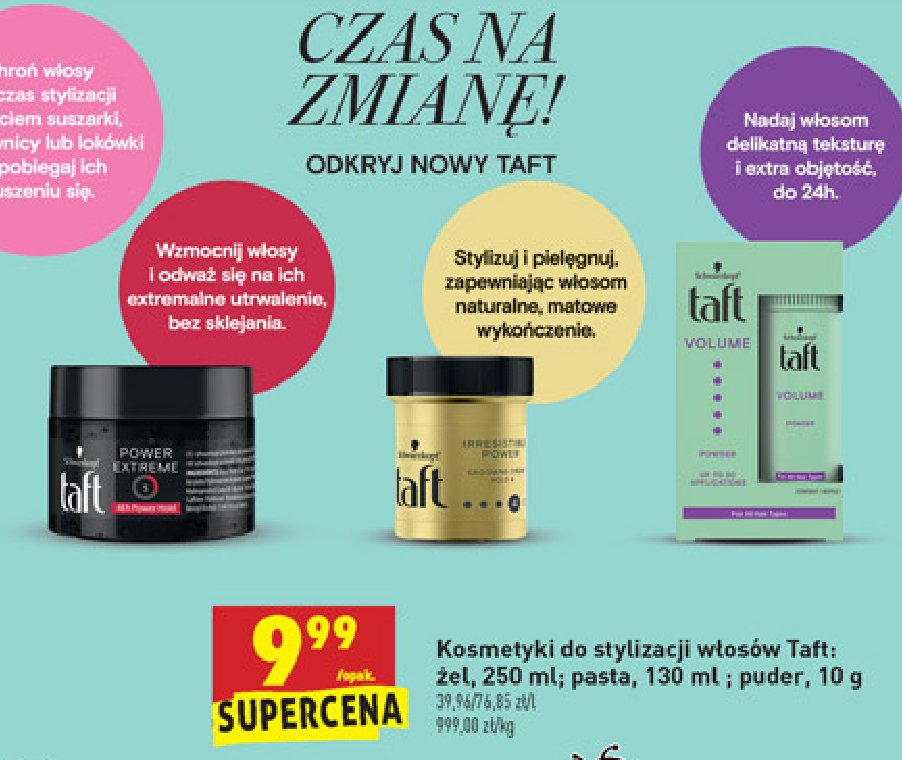 Żel do włosów promocja w Leclerc