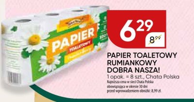 Papier toaletowy promocja w Chata Polska