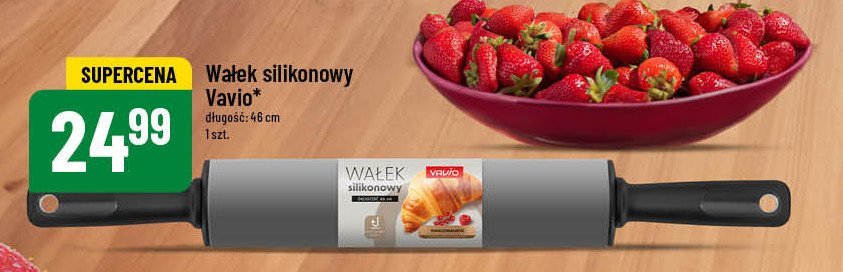 Wałek silikonowy 46 cm Vavio promocja