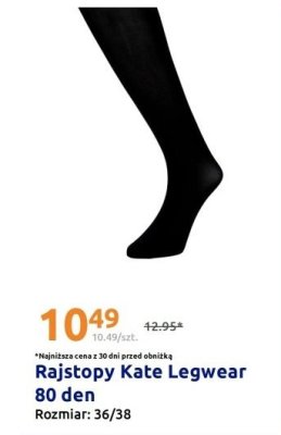 Rajstopy Kate Legwear 80 den promocja w Action