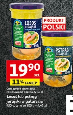 Łosoś w galarecie Auchan promocja w Auchan