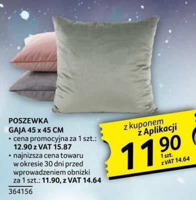 Poszewka Gaja 45 x 45 cm promocja w Selgros