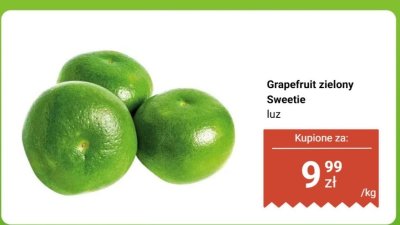 Grapefruit zielony Sweetie luz promocja w Dino