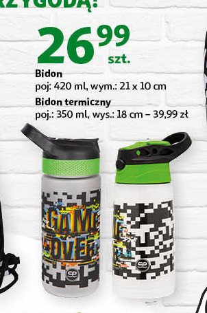 Bidon termiczny game over 350 ml Coolpack promocja