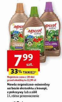Nawóz z konopi do roślin kwitnących Agrecol natura promocja