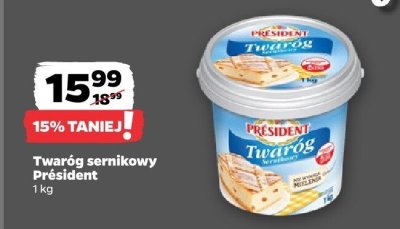 Twaróg sernikowy promocja w Netto