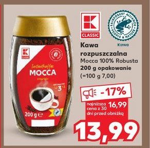 Kawa K-CLASSIC MOCCA promocja