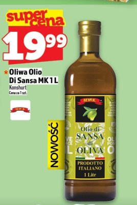 Oliwa Olio Di Sansa MK 1 L promocja w TOPAZ