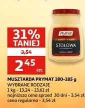Musztarda sto艂owa Prymat promocja