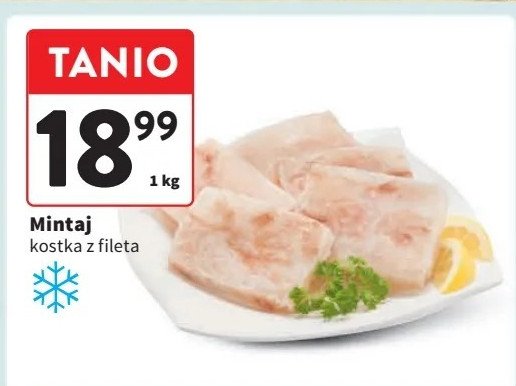 Mintaj w kostce promocja