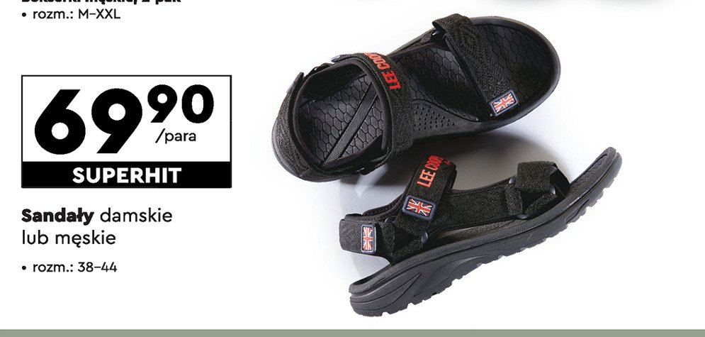 Sandały damskie 38-44 Lee cooper promocja