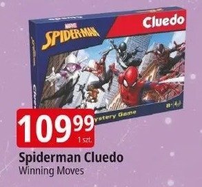 Gra Spiderman Cluedo Winning Moves promocja w Leclerc
