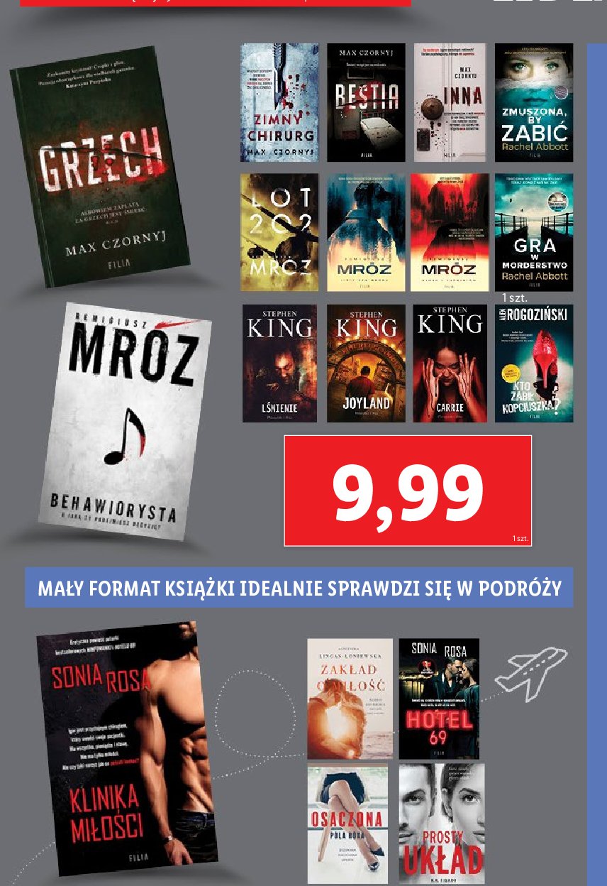 Pola roxa "osaczona" wydanie kieszonkowe promocja