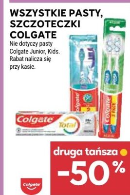 Pasty, szczoteczki Colgate różne rodzaje promocja w Stokrotka