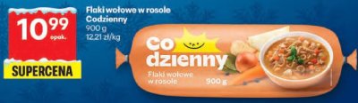 Flaki wołowe w rosole Codzienny 900g promocja w Delikatesy Centrum