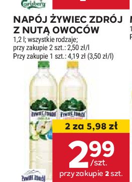 Woda cytryna Żywiec zdrój z nutą... promocja