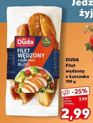 Filet wędzony z kurczaka promocja w Kaufland
