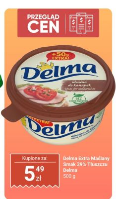 Margaryna Delma Extra Maślany Smak  promocja w Dino