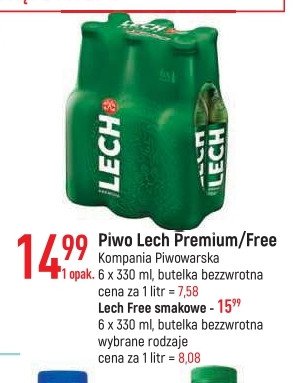 Piwo Lech free ananas i guawa promocje