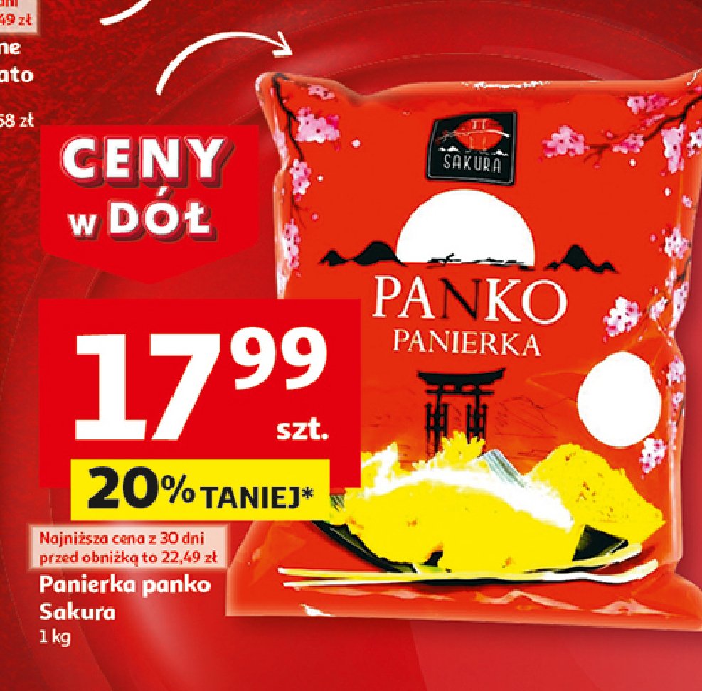 Panierka panko Sakura promocja w Auchan