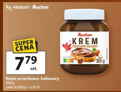 Krem orzechowo-kakaowy Auchan promocja w Auchan