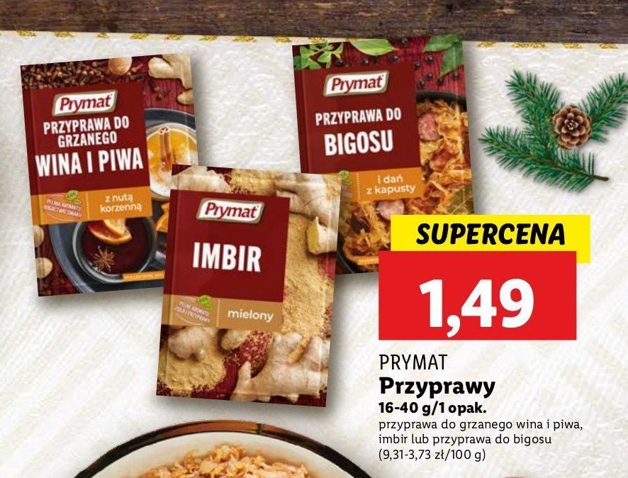 Przyprawa do bigosu Prymat promocja