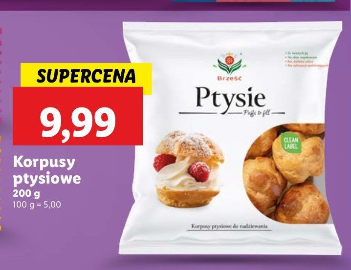 Ptysie Brześć promocja