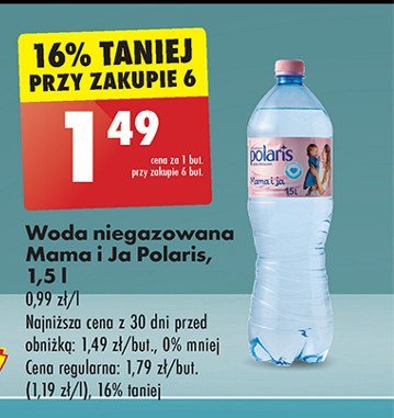 Woda niegazowana promocja