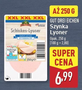 Szynka lyońska Gut drei eichen promocja