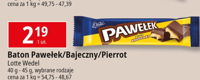 Baton E. wedel bajeczny promocja w Leclerc