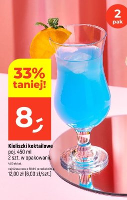 Kieliszki koktajlowe 450 ml promocja w Dealz