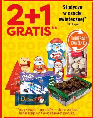 Słodycze w szacie świątecznej promocja w POLOmarket