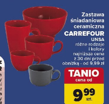 Filiżanka unsa Carrefour promocja