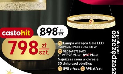Lampa wisząca Gala LED 590269322403 25 W promocja w Castorama