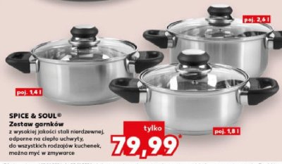 Zestaw garnków  promocja w Kaufland