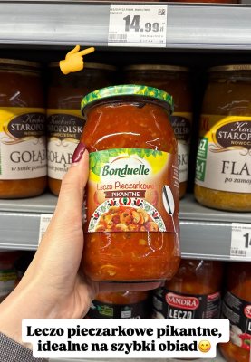 Leczo pieczarkowe pikantne  promocja w Intermarche