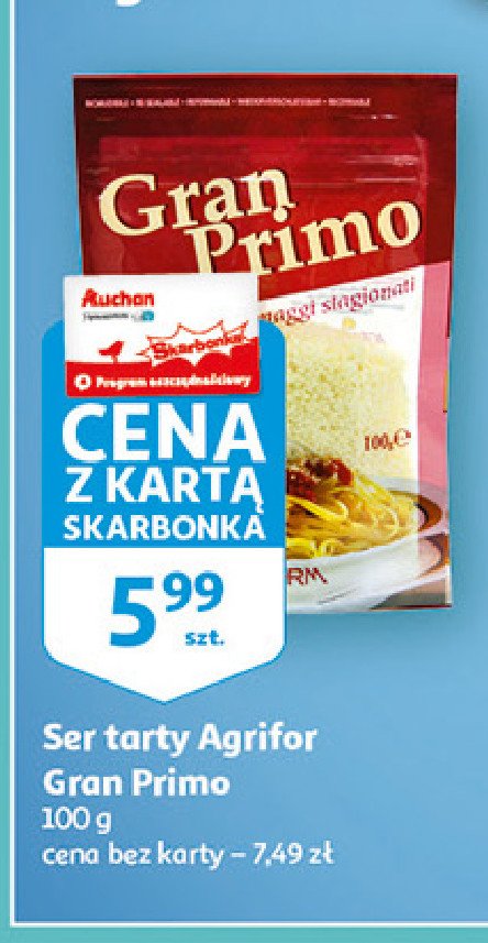Ser twardy dojrzewający Gran primo promocja