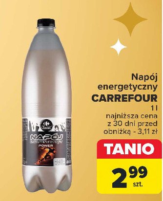 Napój energetyczny Carrefour promocja