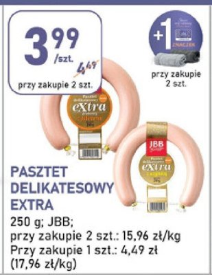 Pasztet delikatesowy Extra promocja w Stokrotka