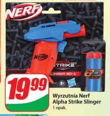Pistolet alpha strike stinger Nerf promocja