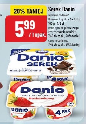 Serek Danio wybrane rodzaje promocja w POLOmarket