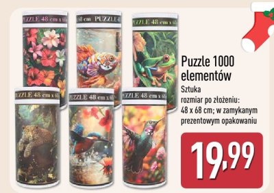 Puzzle Puzzle 1000 elementów promocja w Aldi
