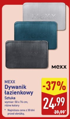 Dywanik łazienkowy MEXX promocja w Aldi