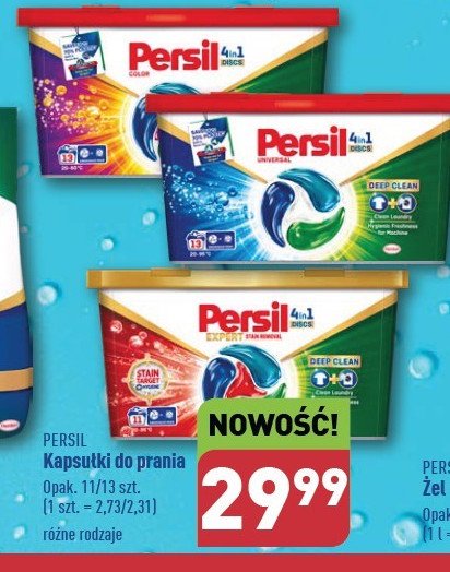 Kapsu艂ki do prania deep clean Persil duo-caps promocja