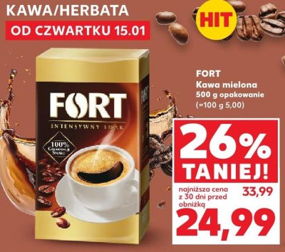 Kawa mielona różne rodzaje promocja w Kaufland