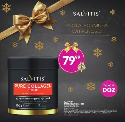 Suplement diety SALVITIS PURE COLLAGEN 5000 promocja w DOZ.PL