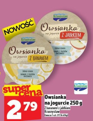 Owsianka na jogurcie 250 g promocja w TOPAZ