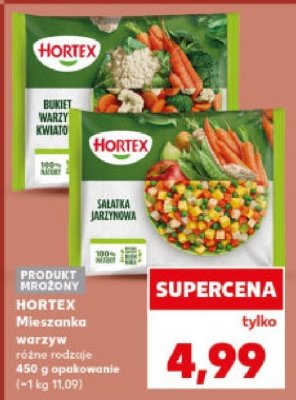 Warzywa Hortex Mieszanka warzyw różne rodzaje 450 g opakowanie promocja w Kaufland