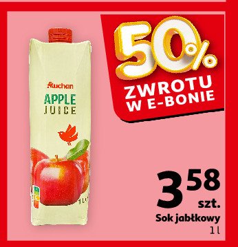Sok jabłkowy Auchan promocja