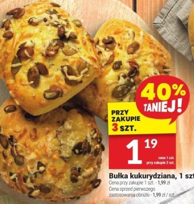 Bułka kukurydziana promocja w Twój Market